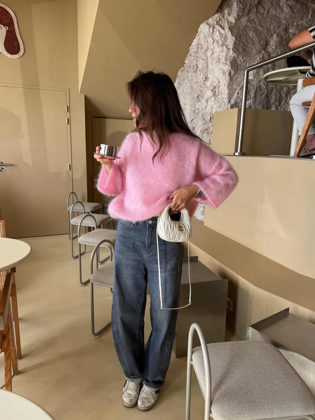 Miraée Paris Mohair Pullover – Kuscheliger Oversized Sweater