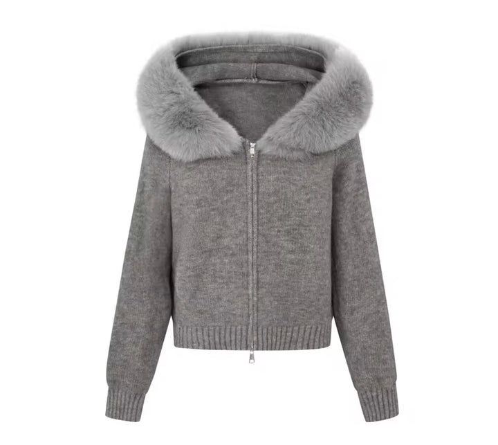 Cozy Knit Hoodie