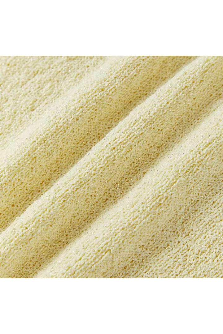 Strickkleid „Stella Mare“ in Lemon Cream