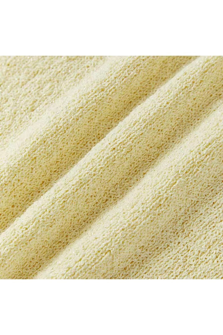 Strickkleid „Stella Mare“ in Lemon Cream