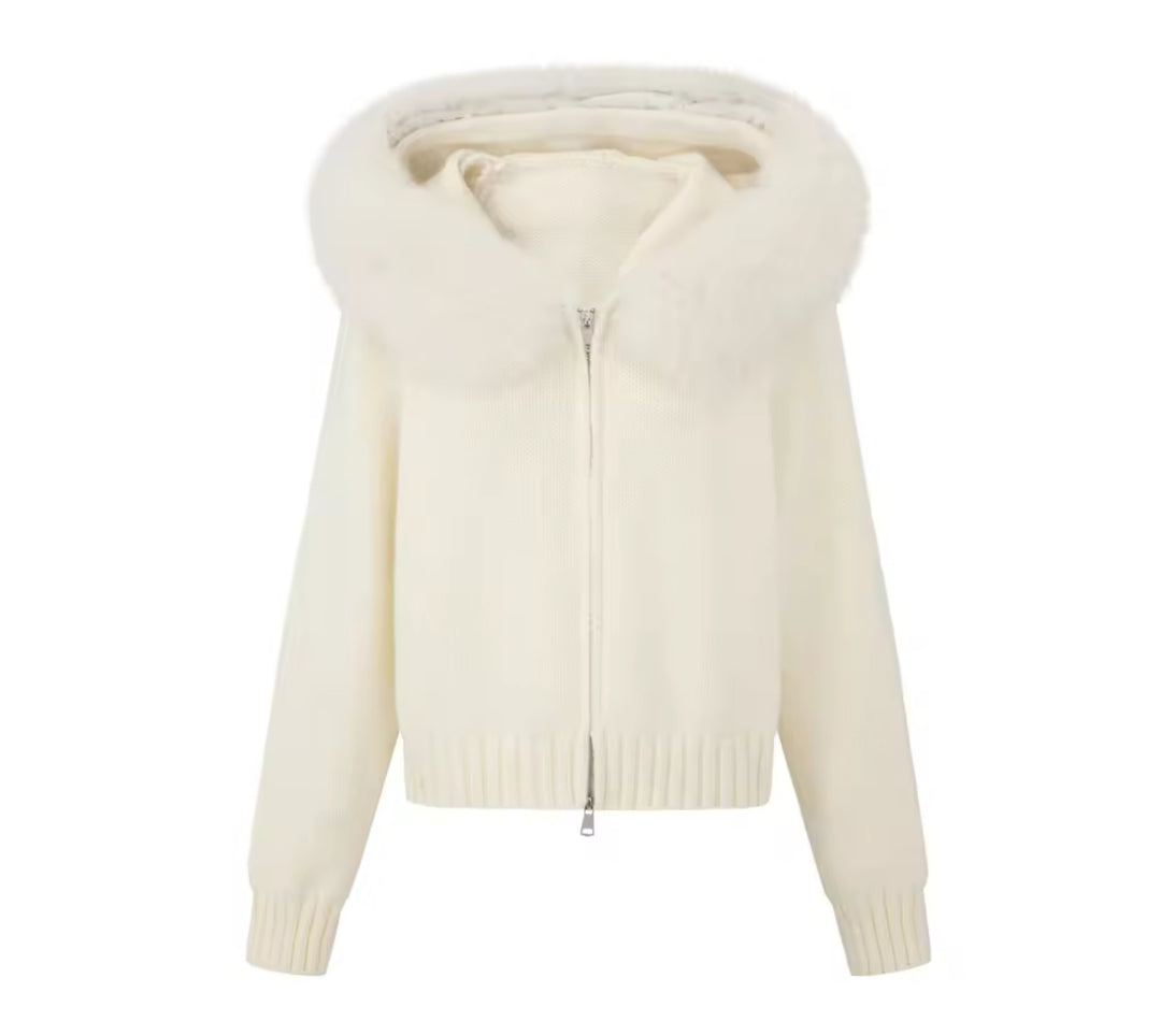 Cozy Knit Hoodie