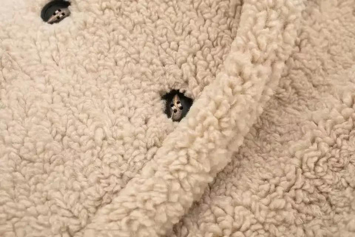 Teddymantel „Berna“ – Eleganter Oversized Wintermantel für Damen | Miraee Paris