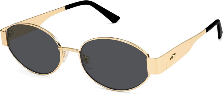 Golden Classic – Runde Retro-Sonnenbrille im Vintage-Look | Miraee Paris