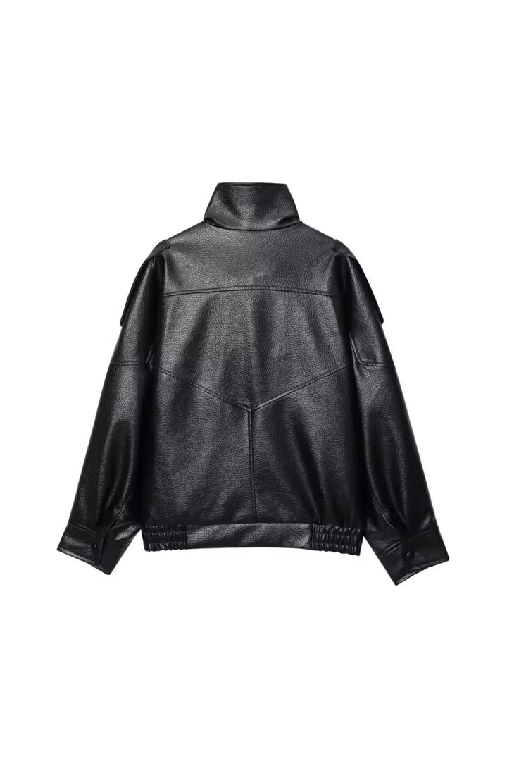 Aurora Biker-Lederjacke – Stylische Damenjacke für jeden Look