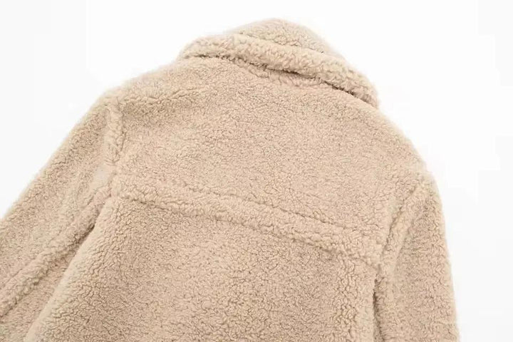 Teddymantel „Berna“ – Eleganter Oversized Wintermantel für Damen | Miraee Paris