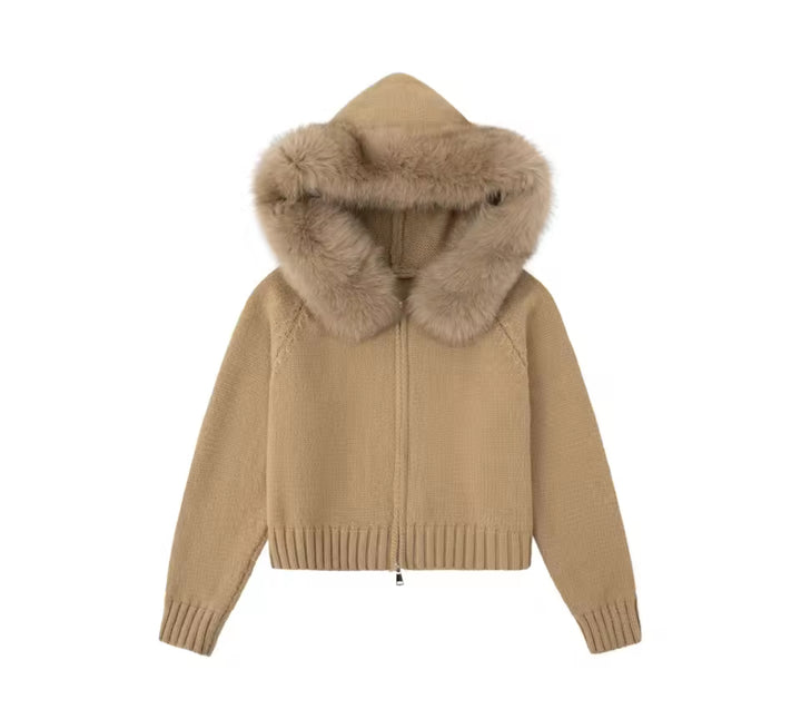 Cozy Knit Hoodie
