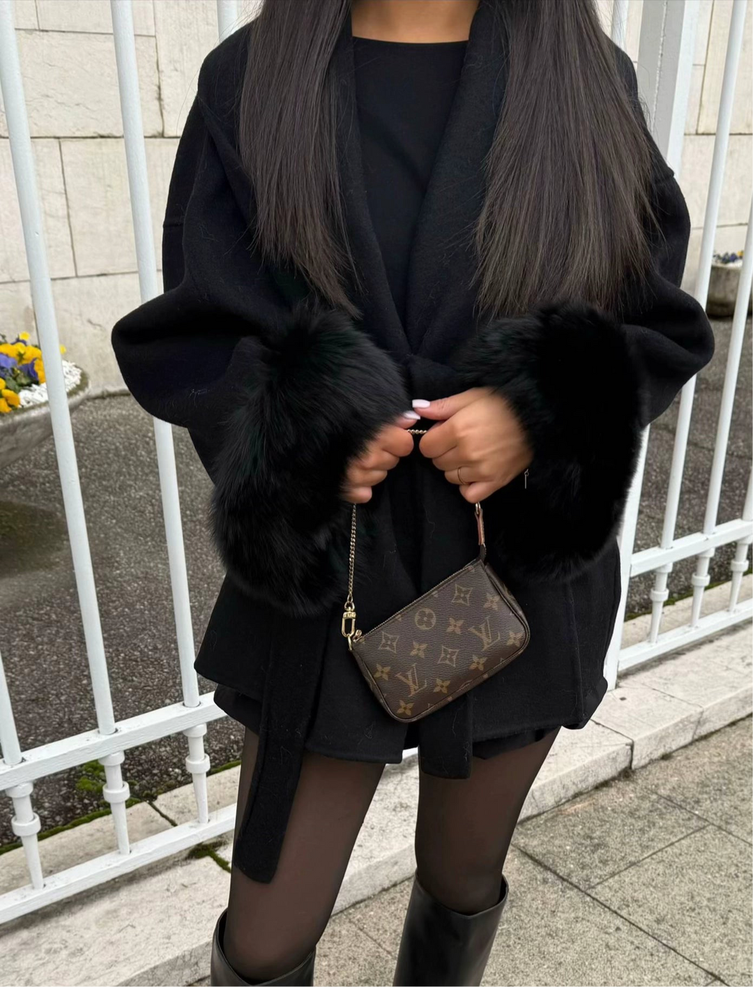 Arctic Grace Wool Coat