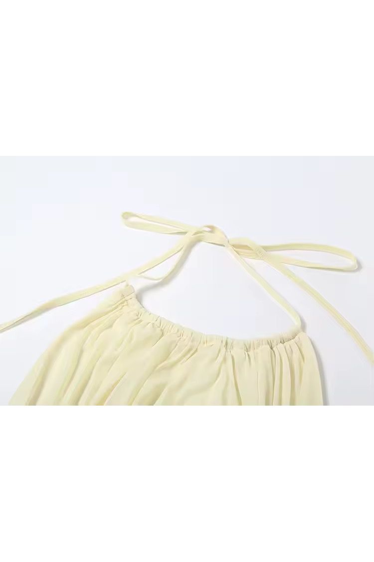 Butter Yellow Mini Dress – Feminines Sommerkleid