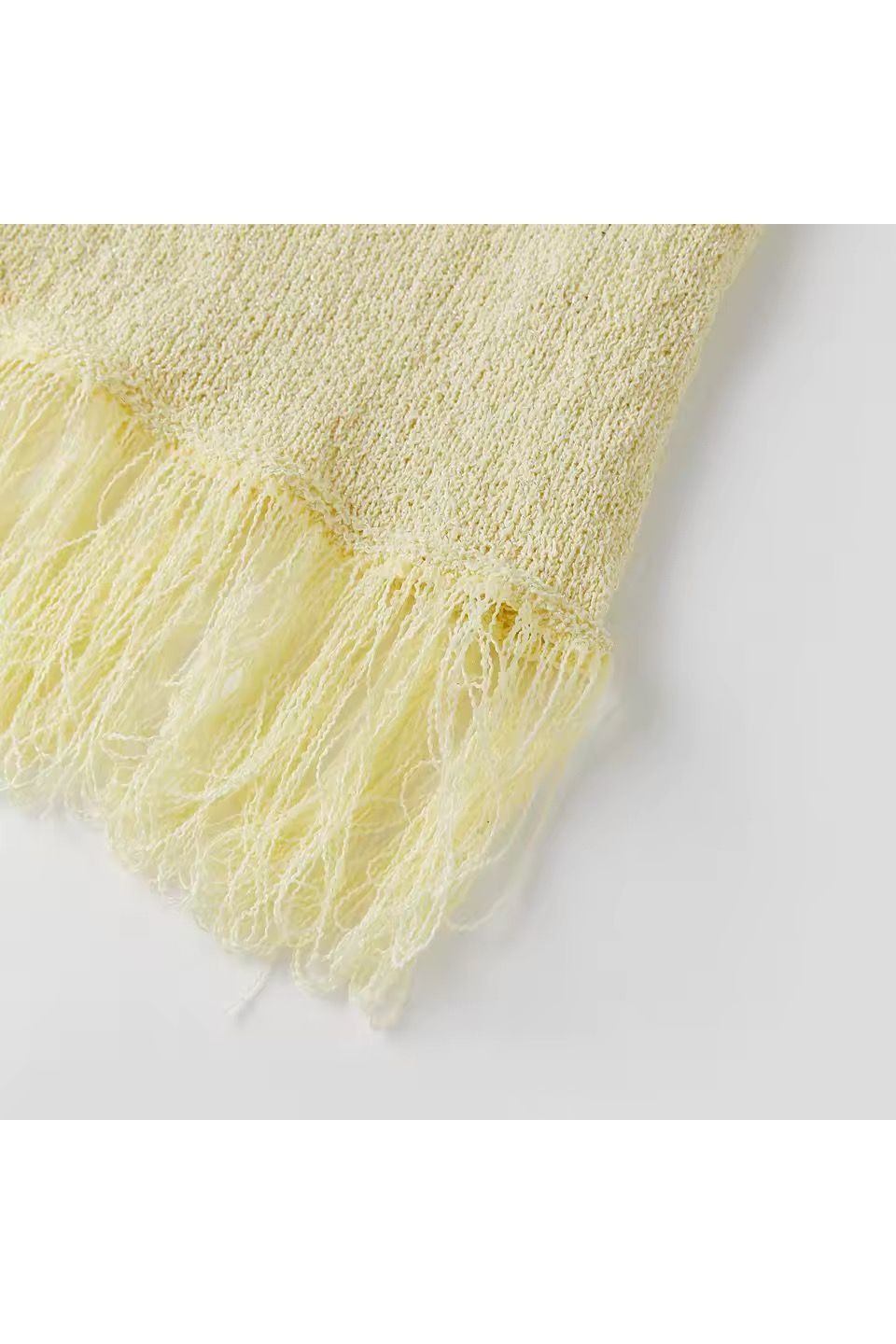 Strickkleid „Stella Mare“ in Lemon Cream