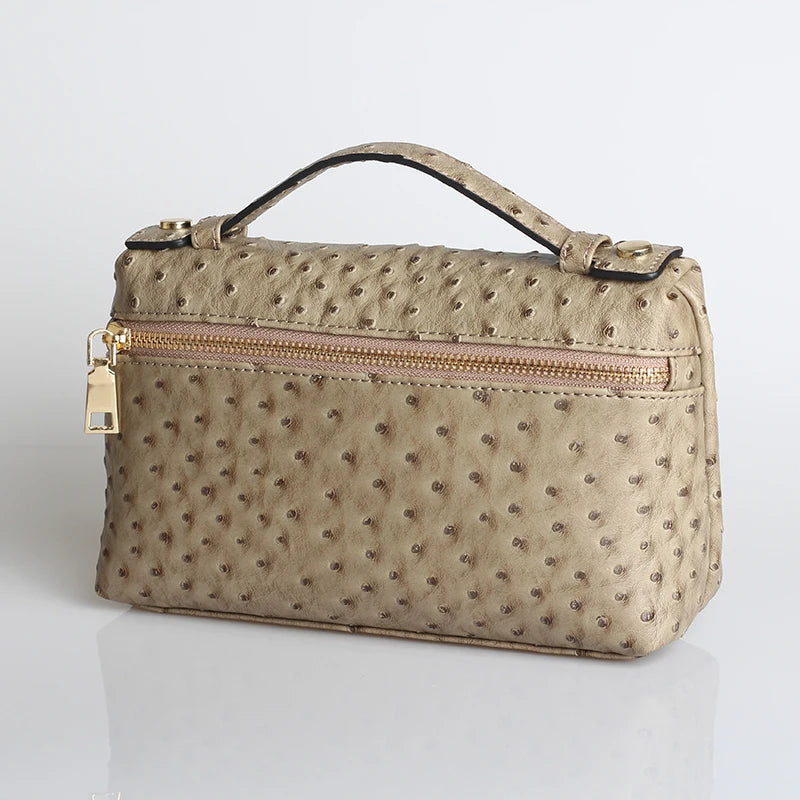 MONARCH Croc Handbag – Strukturierte Premium Handtasche