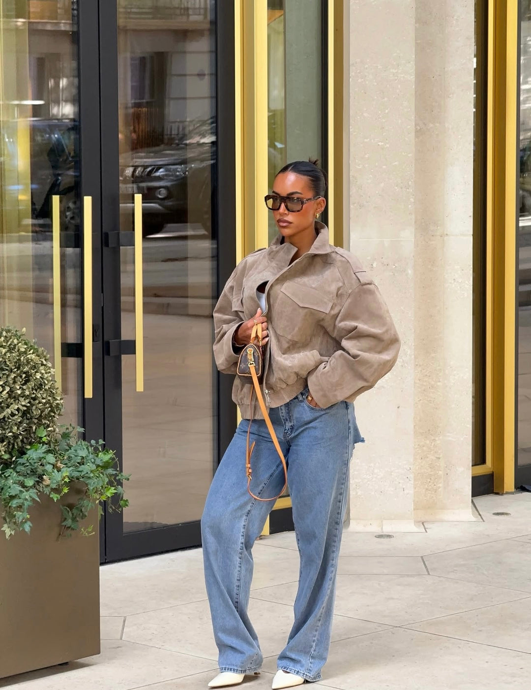 Exklusive Lederjacke im Utility-Design – Handgefertigter Premiumklassiker