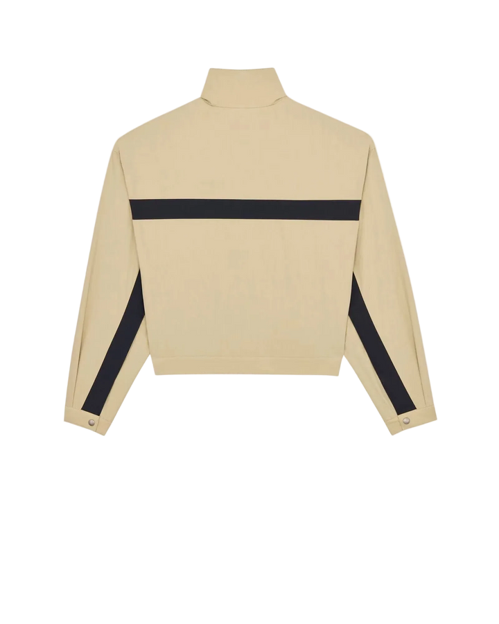 Victoria Track Jacket – Sportlich-elegante Damen-Jacke in Beige & Navy | Miraee Paris