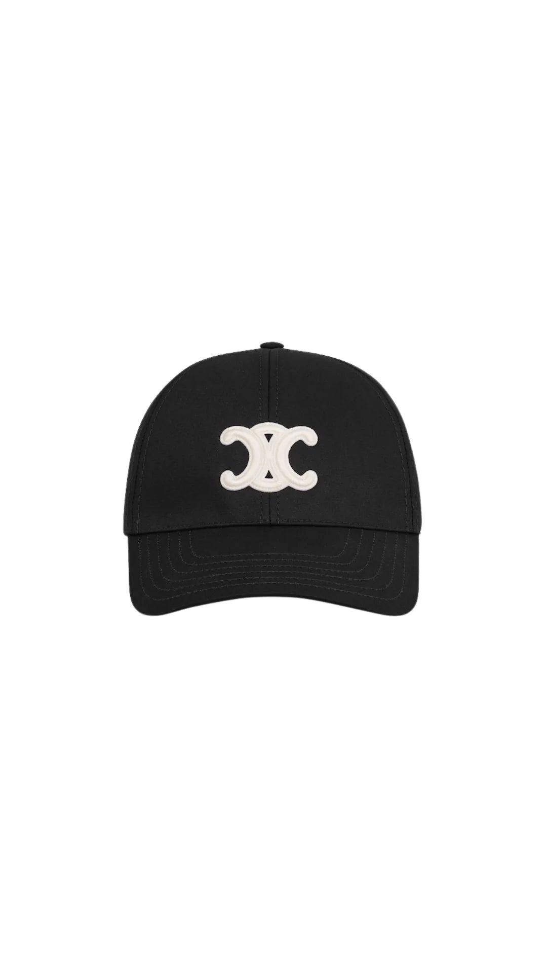 Noir Baseball Cap – Elegante Damen-Cap in Schwarz mit Monogramm | Miraee Paris