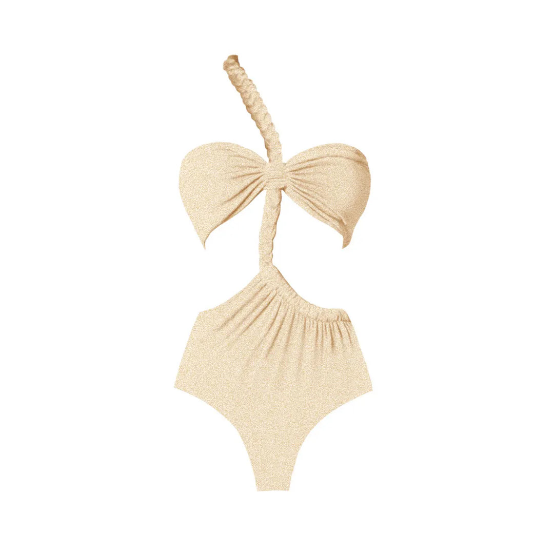 Sophia One-Shoulder Bikini Set – Elegantes Damen-Badeoutfit mit Rüschen & Cover-Up