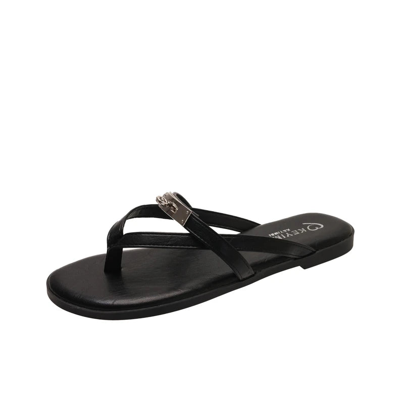 Elegante Damen-Sandalen mit Zierschließe | Miraee Paris