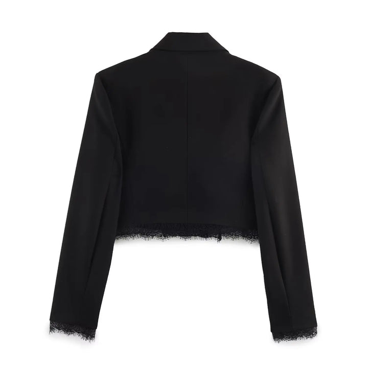Victoria Lace Set – Eleganter Blazer-Shorts-Zweiteiler für Damen