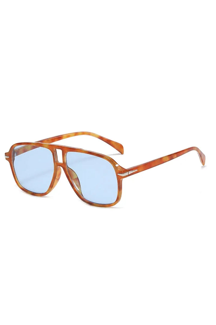 Leopard Pilot Sonnenbrille