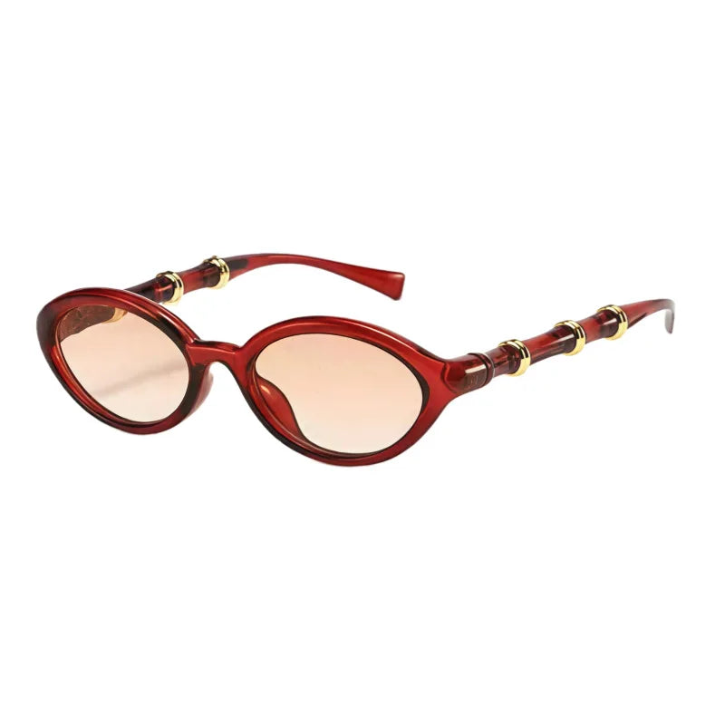 Retro Oval Sunglasses