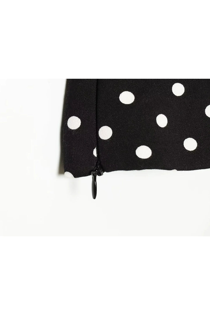 Polka Dot Halter Corset Top – Y2K Sommer Top