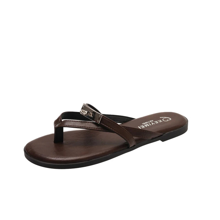Elegante Damen-Sandalen mit Zierschließe | Miraee Paris