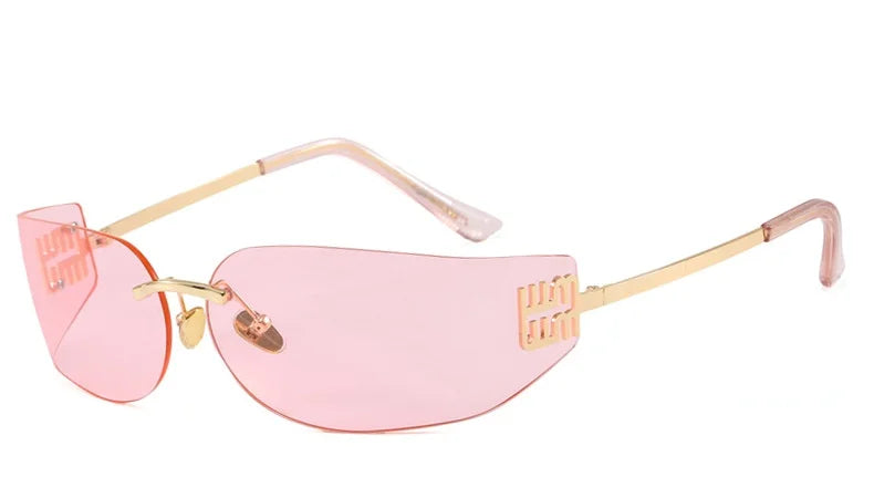 Sonnenbrille Ava – Elegante rahmenlose Light Luxury