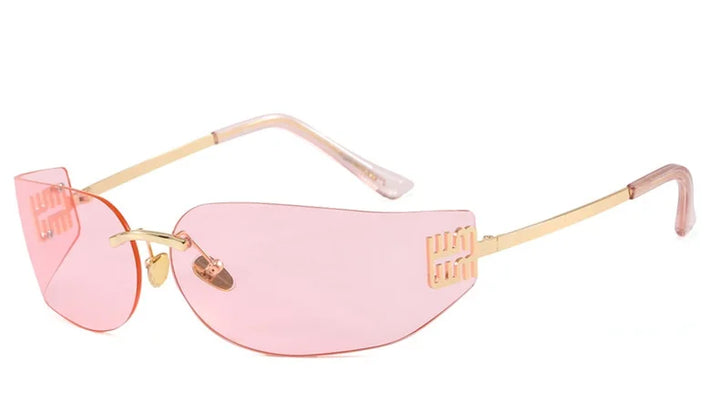 Sonnenbrille Ava – Elegante rahmenlose Light Luxury