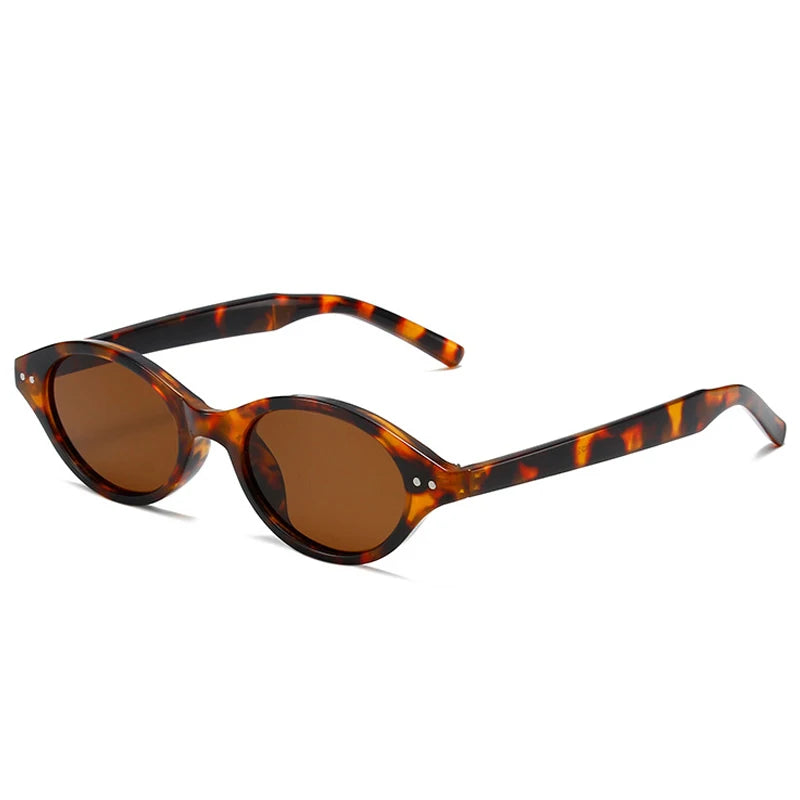 NOIRÉ Oval Sunglasses – Retro UV400 Sonnenbrille