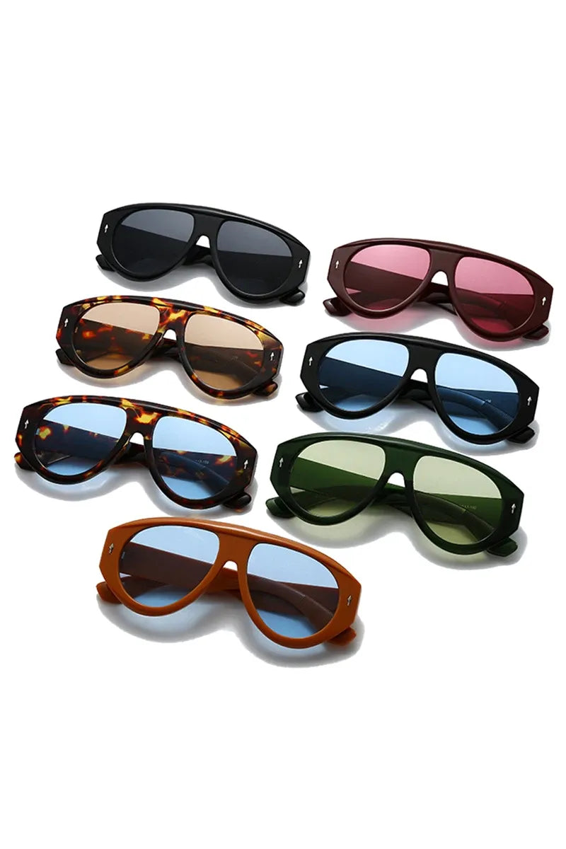 Sky Raider Retro Pilot Sonnenbrille – Unisex – Produktansicht 2 | MIRAÉE PARIS