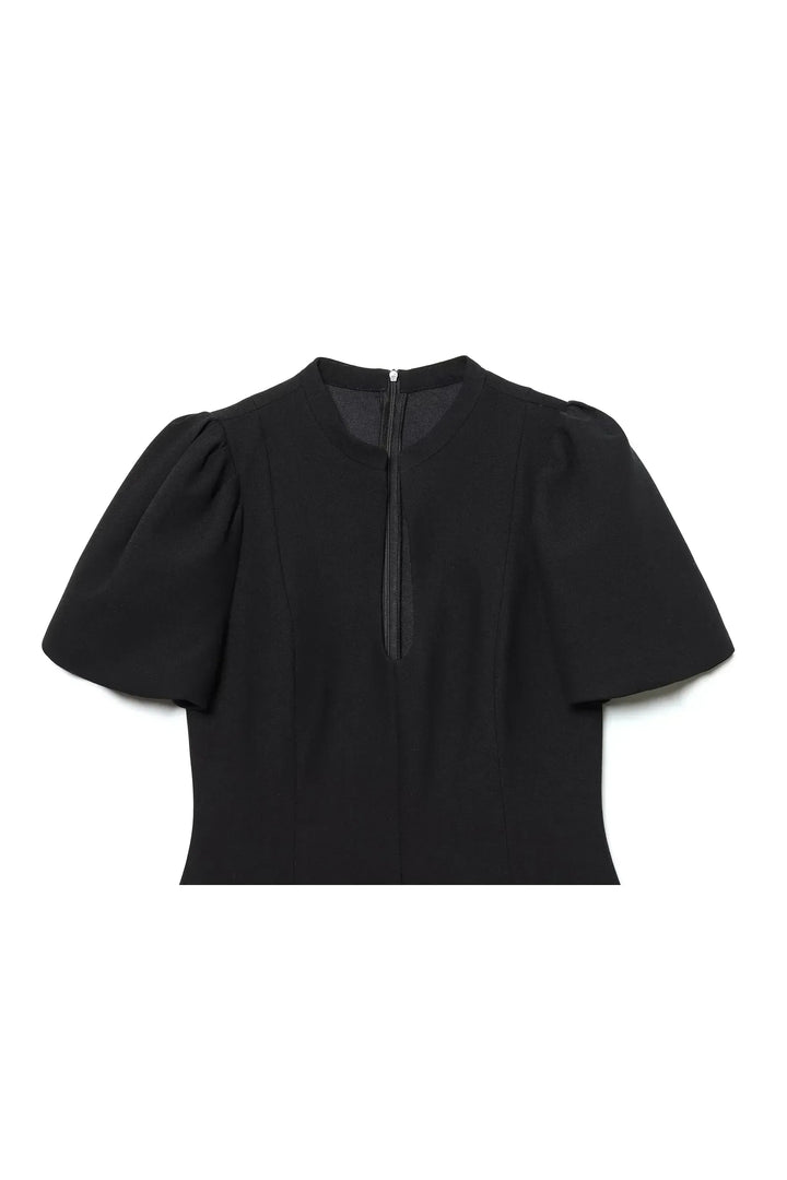Aurélie Puff Dress – Feminines Kurzkleid mit Puffärmeln
