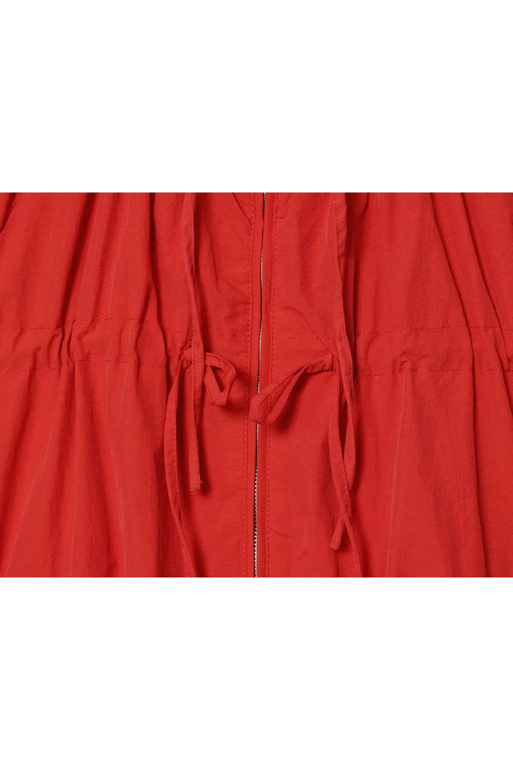 Ariane Hooded Coat – Oversize Damenjacke mit Kapuze