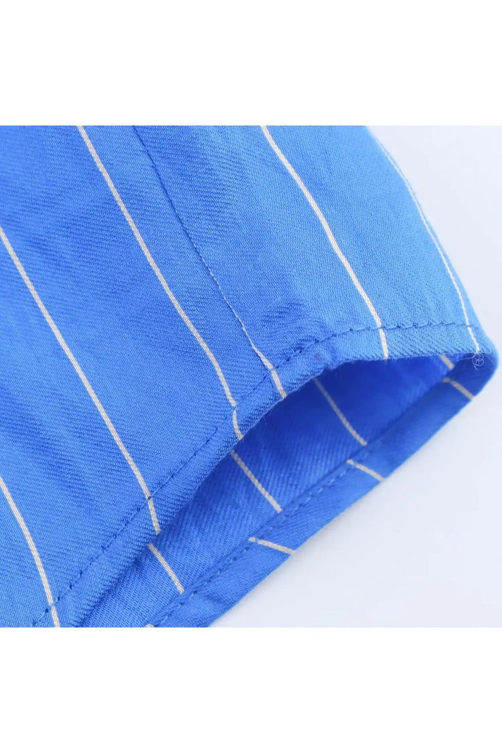 Clara Striped Suit – Sommerlicher Zweiteiler für Damen