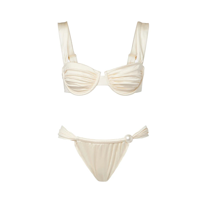 Emma Pearl Bikini Set – Elegantes 2-teiliges Damen-Badeoutfit mit Rock