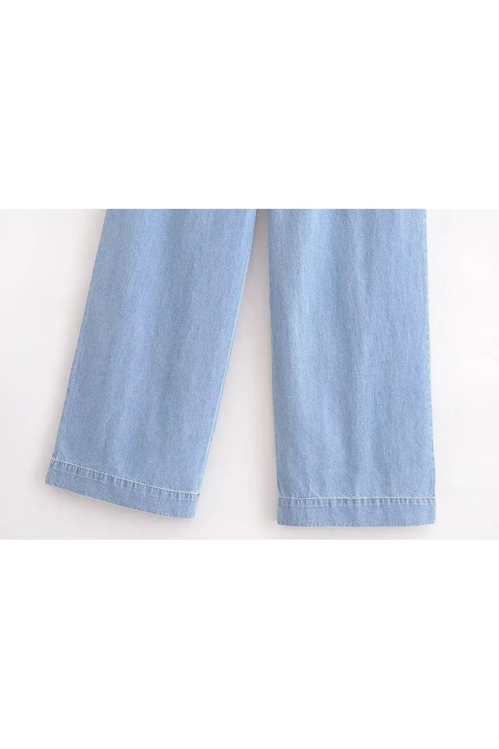 Olivia Denim Set – Stylischer Sommer-Zweiteiler