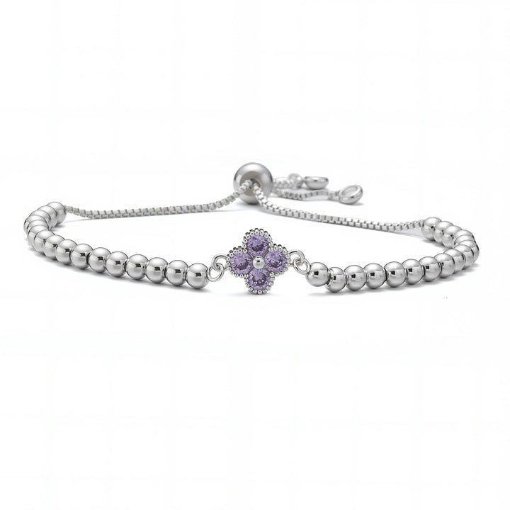 LUMINA Birthstone Bracelet – Verstellbares Geburtsstein Armband