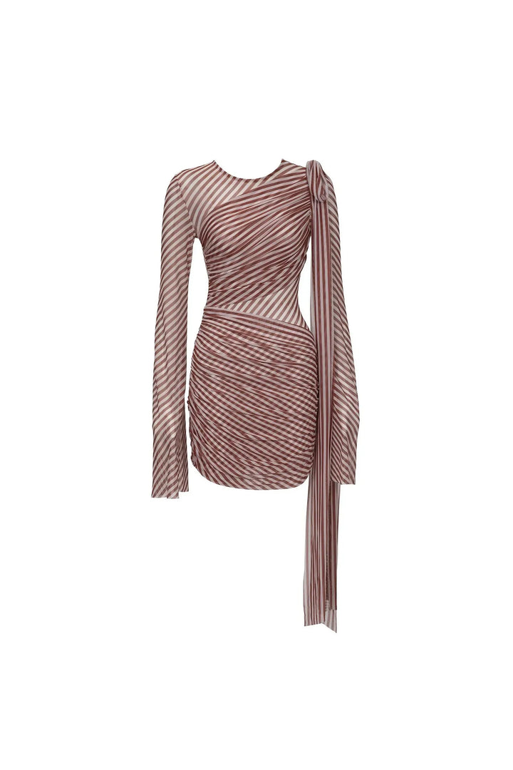 Luna Striped Cover-Up – Sexy Bikini-Kleid
