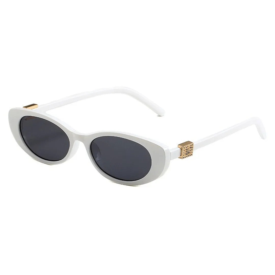 Mira Oval Lumière Retro Sunglasses