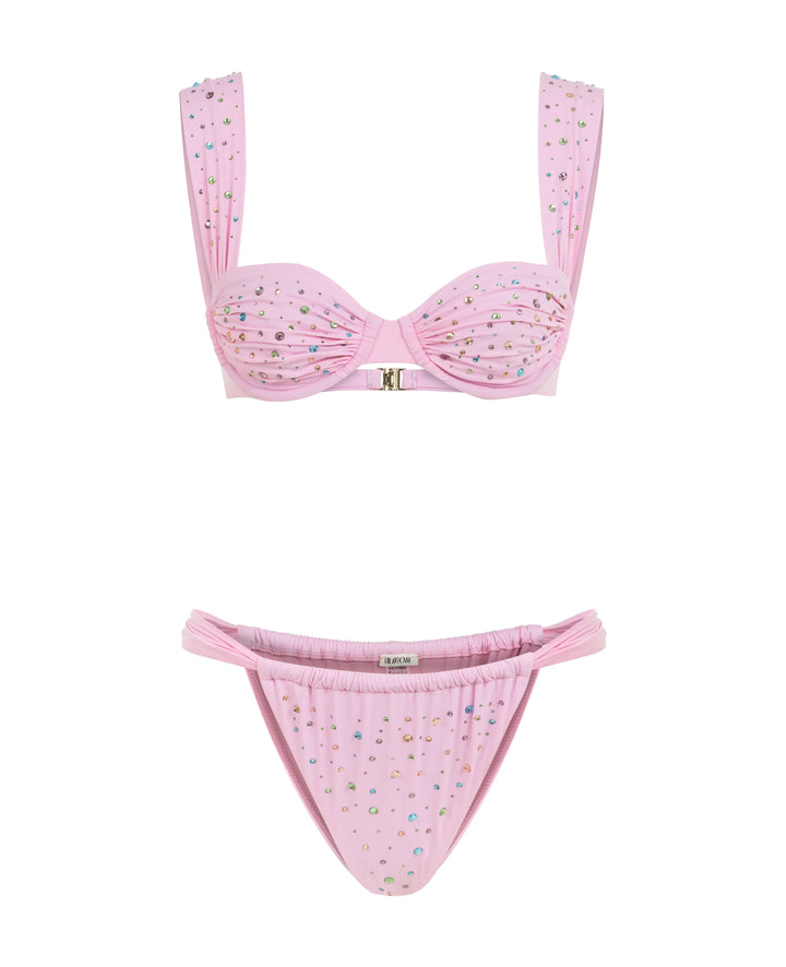 Sophie Push-Up Monokini – Sexy 1-teiliger Damen-Badeanzug mit Patchwork-Design