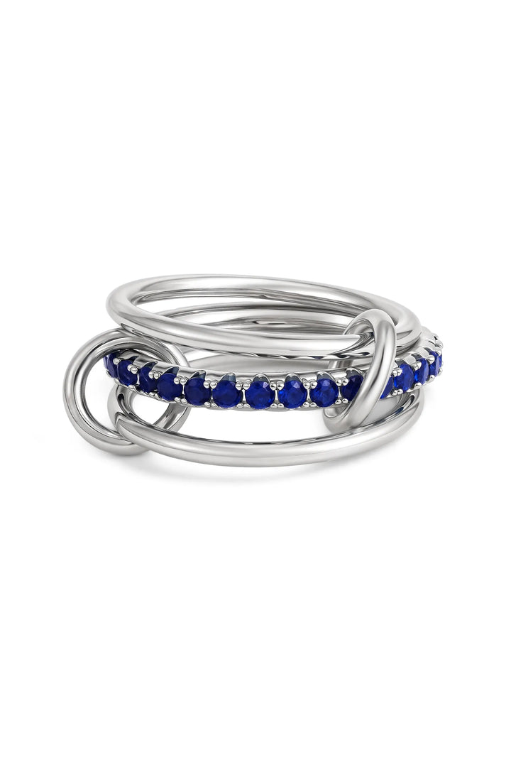 Luxus Zirkonia Stapelring – Vergoldeter Damenring