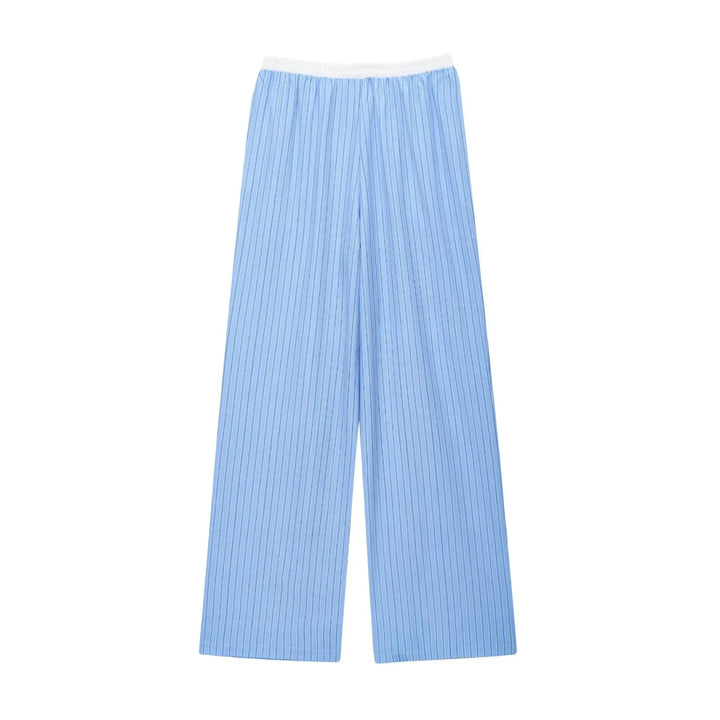 Emily Striped Pantsuit – Lässiger Zweiteiler für Damen