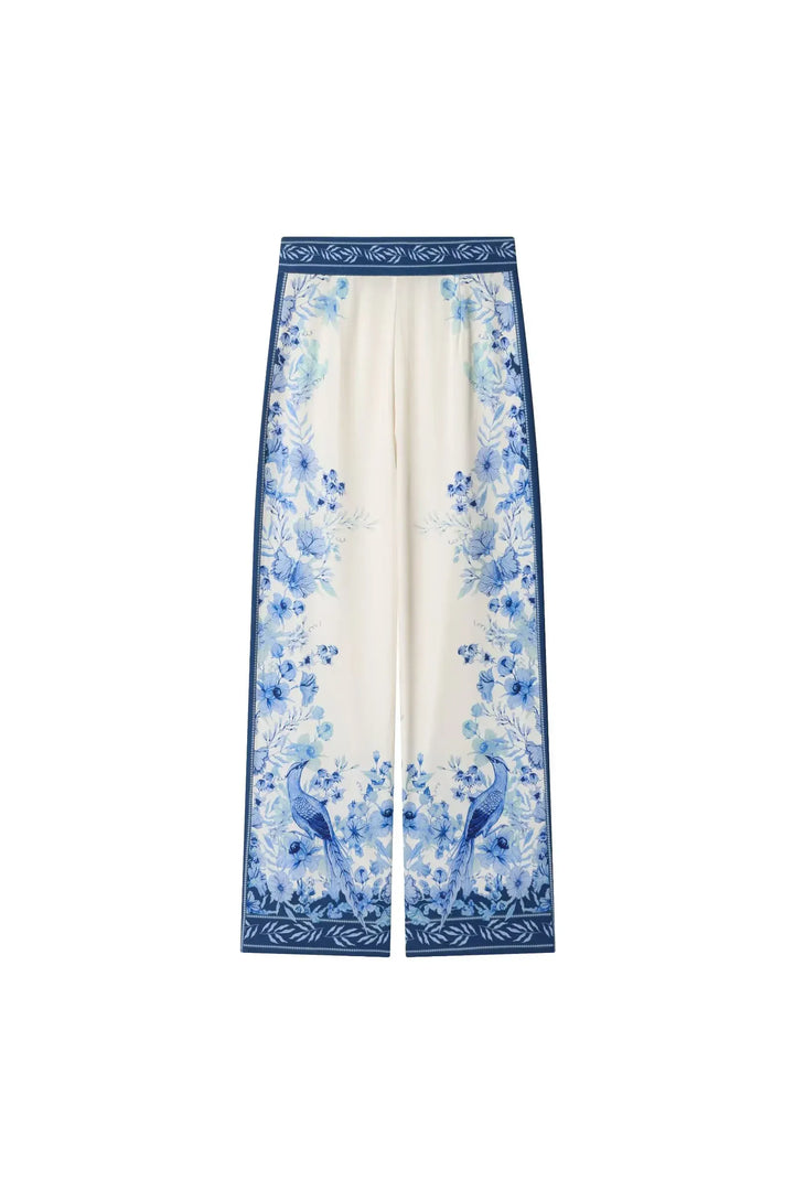 Sophie Lyocell Shirt & Pants Set – Elegantes Outfit im europäischen Stil