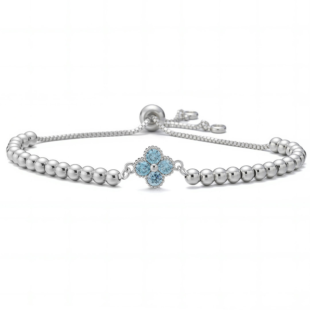 LUMINA Birthstone Bracelet – Verstellbares Geburtsstein Armband