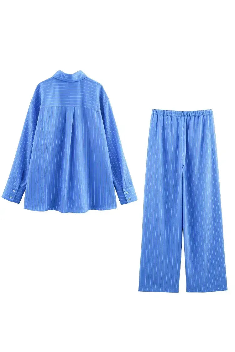 Clara Striped Suit – Sommerlicher Zweiteiler für Damen