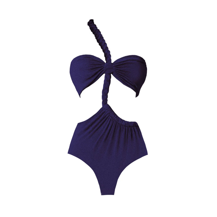 Sophia One-Shoulder Bikini Set – Elegantes Damen-Badeoutfit mit Rüschen & Cover-Up