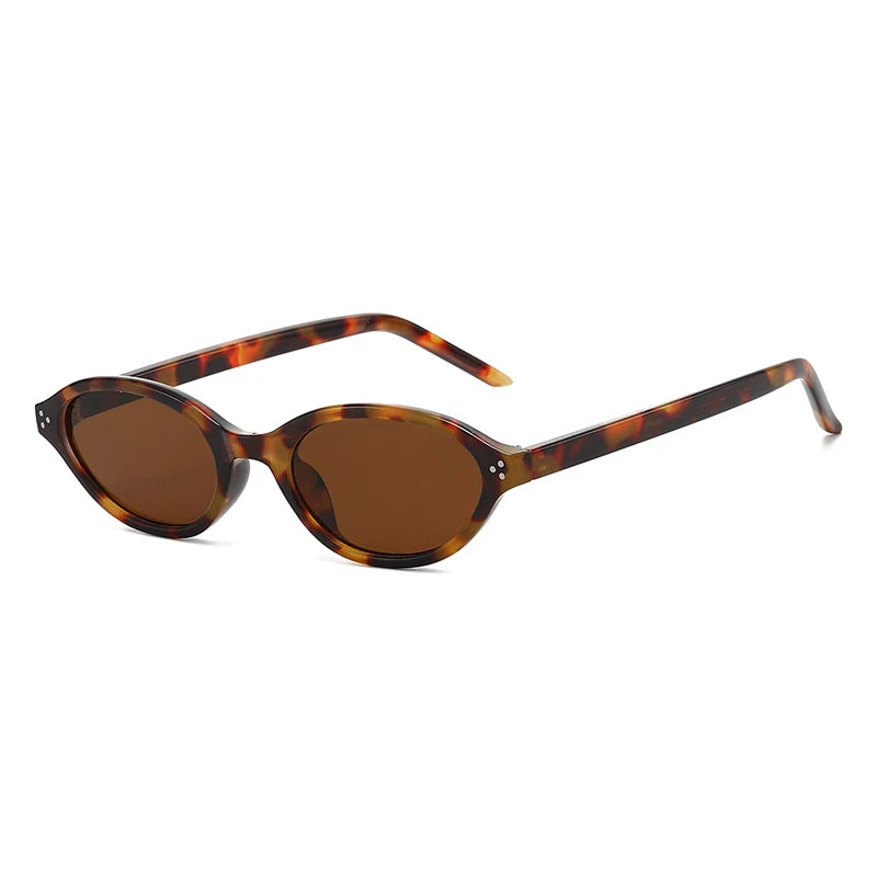 ÉCLIPSE Oval Sunglasses – Retro UV400 Sonnenbrille