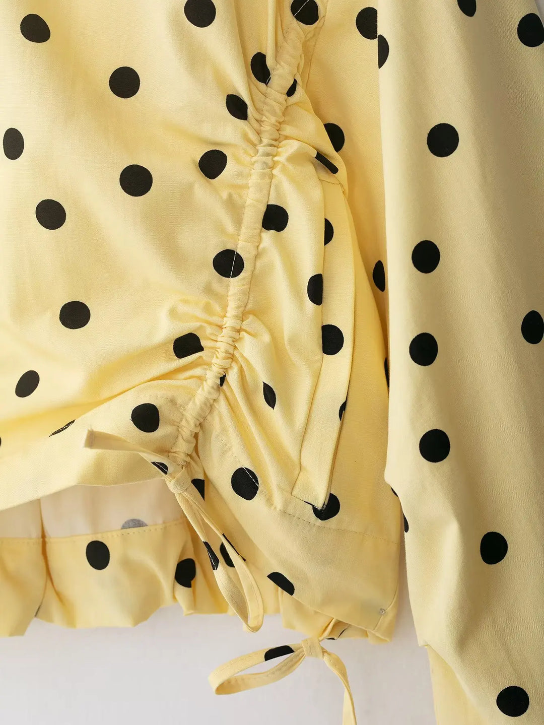 Isabella Polka Dot Set – Lässiger Sommer-Zweiteiler für Damen