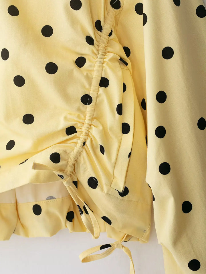Isabella Polka Dot Set – Lässiger Sommer-Zweiteiler für Damen