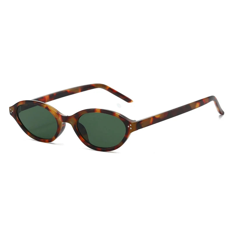 ÉCLIPSE Oval Sunglasses – Retro UV400 Sonnenbrille