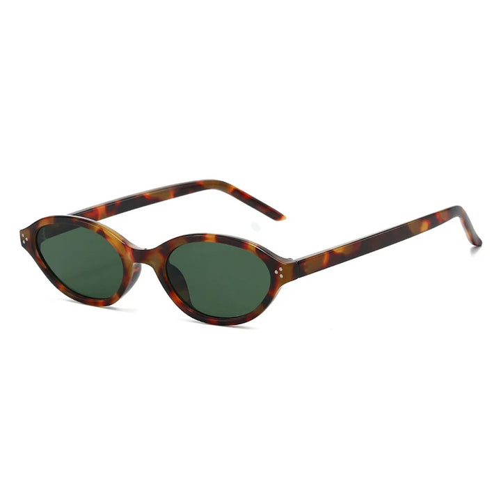 ÉCLIPSE Oval Sunglasses – Retro UV400 Sonnenbrille