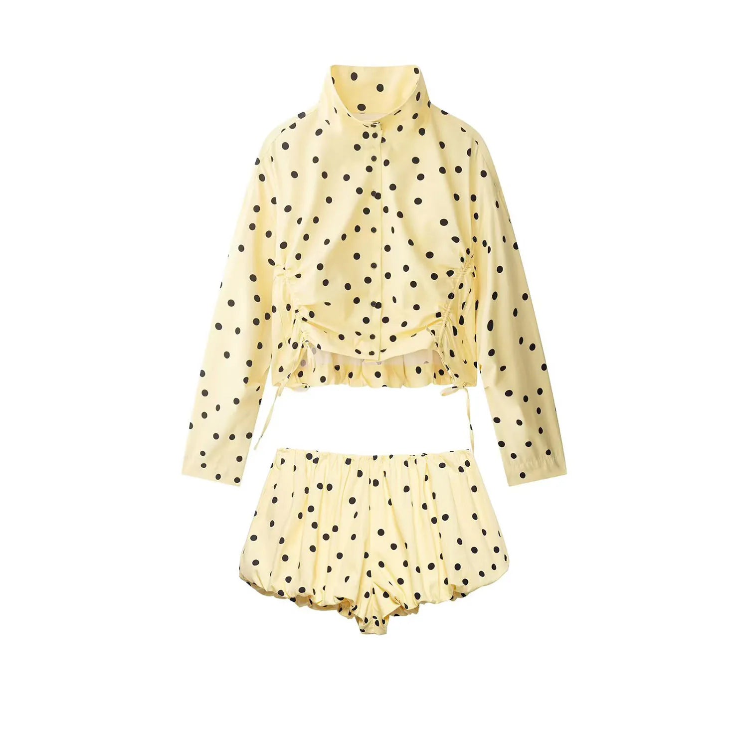 Isabella Polka Dot Set – Lässiger Sommer-Zweiteiler für Damen