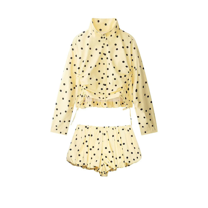 Isabella Polka Dot Set – Lässiger Sommer-Zweiteiler für Damen